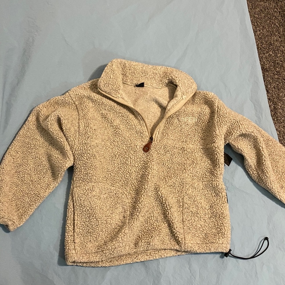 Soft “Wool” Pull Over Half-Zip